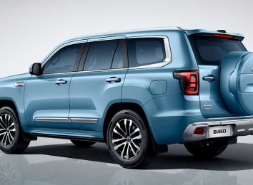 Внедорожник BAIC BJ60 предложили в России только с дизельным двигателем