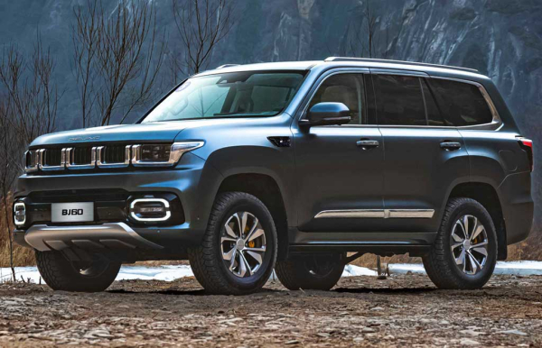 Внедорожник BAIC BJ60 предложили в России только с дизельным двигателем